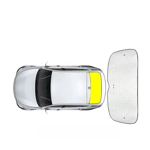 Pare-soleil voiture sur mesure contre la chaleur Yaris 5 DR