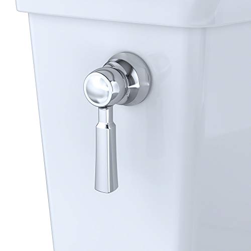 TOTO® Promenade® II 1G® Two-Piece Elongated 1.0 GPF Universal Height Toilet with CEFIONTECT, Cotton White - CST404CUFG#01 - image 7
