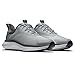 FootJoy Men's FJ Quantum Golf Shoe, Grey/White/Blue, 09.5 X-Wide
