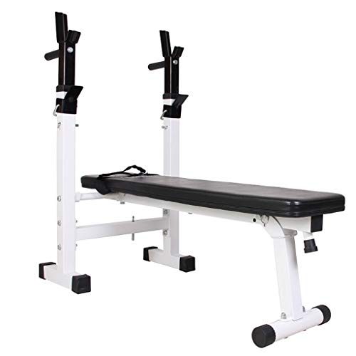Adjustable Benches Folding Weight Table Multifunctional Bench Press Folding Squat Rack Home Fitness