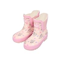 Bluey Toddler Waterproof Kids Wellies - Girls Chelsea Rain Boots - Cute Printed Rubber Footwear for Childrens Outdoor Play (Pink UK 8-EU26)
