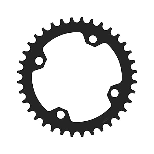 Encadenador de bicicletas yizisecce, para aleación de aluminio, para 104 bcd, ciclismo de 36t redondo de bicicleta estrecha ancha, para accesorios para bicicletas de montaña de