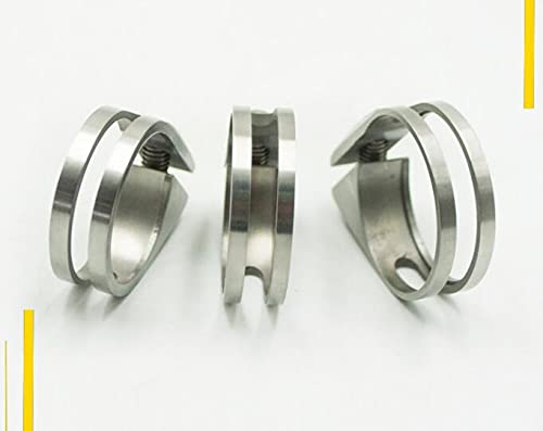 Fahrradsattelklemme, Sattelklemme, Fahrradsattelklemme Sattelstützenklemme Titanlegierung Fahrrad Mountainbike Rohrklemmen Sattelrohrclip Sattelstützenklemme(31.8mm)