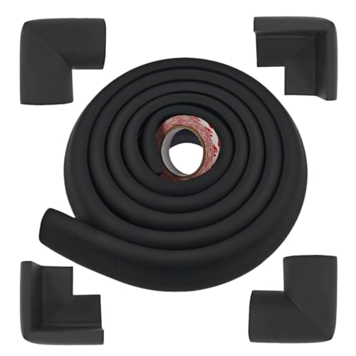 Protection de bords de table basse : kit mousse noire pour salon serein - 2