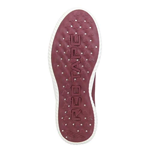 Image of Red Tape Men Black Walking Shoes