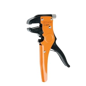 Beta 1149F Pinza Spelacavi frontale, Colore: Nero/arancione