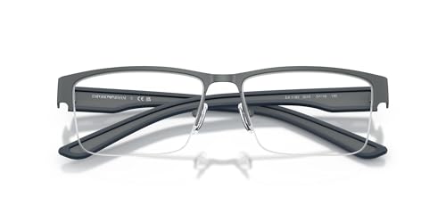 Image of Emporio Armani mens Ea1182 Rectangular Prescription Eyewear Frames
