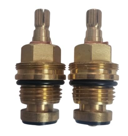 1/2" Screwdown Tap Gland 18 Teeth 7.6mm Spline, 50cm Height, for Armitage Shanks Tantofex, Ideal Standard
