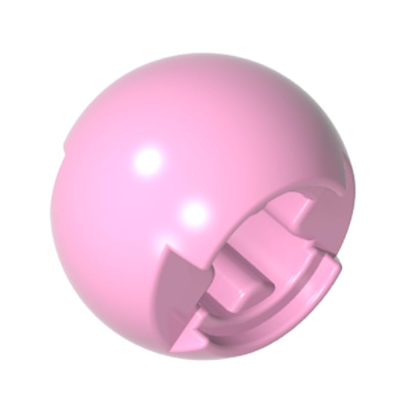 53585 Ball Joint Technic Ball Joint with Through Axle Hole 50 Pieces GDS-1056 Compatible with Lego Building Blocks Color:Bright Pink