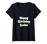 Photo Gallery donna buon compleanno luisa maglietta con collo a v Photo Gallery donna buon compleanno luisa maglietta con collo a v