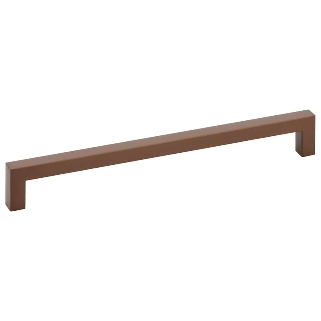 Mangloder - Juego de 5 tiradores de acero inoxidable en color bronce, 320 mm, pomos de armario para armarios, cómodas, muebles de cocina, muebles de baño, muebles de salón, duraderos, inoxidables, con