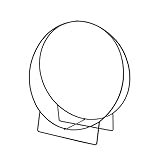 Use these sturdy Hoop Log Holders to stack and store firewood anywhere Made from wrought iron from 1/2 inch square stock Hoops fold flat for shipping and storage Our largest rack will keep you well-supplied, at 51-in H x 47-in diameter Finished with ...