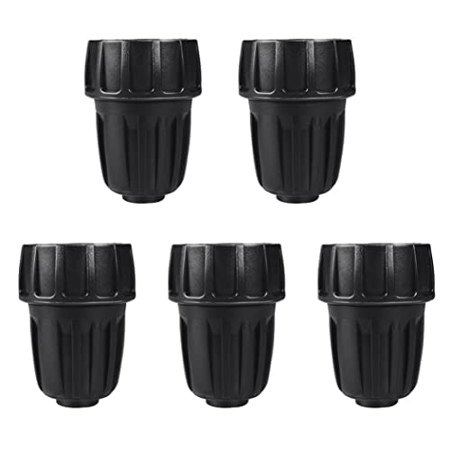 Drip Irrigation Kits, 5 Pack 1/2 Inch Drip Irrigation Tubing to Faucet/Garden Hose Adapter, Lightweight 3/4