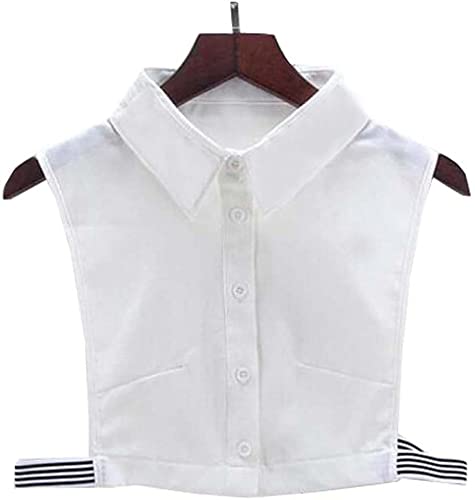 Fendawn Strive Fake Collar Detachable Collar Blouse Half Shirts Collar Replacement Collar for Women