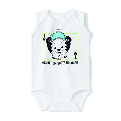 Body Recém-Nascido Tigor T. Tigre bebê-meninos, Branco, GGB