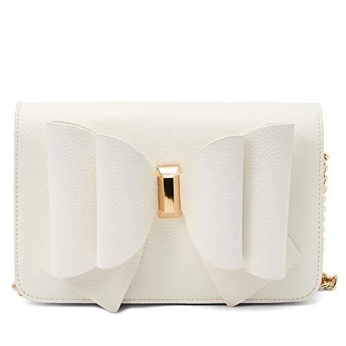 Like Dreams Mini Bow Purses for Women | Vegan Leather Cute Bow Purse | Elegant Crossbody Small Handbags for Women