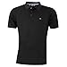 Produktbild Calvin Klein Herren Campus 3 Knopf Kragen-Polo-Hemd - Schwarz L