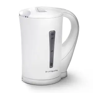 Longway LWEK02 2 Ltr Electric Kettle for Boiling, Making Tea, Coffee, Instant Noodles, Soup, Etc. (1500 W, White)