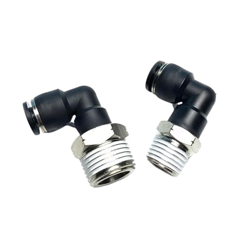 Conector rápido neumático NPT PL6 para manguera de aire comprimido de 1/4 5
