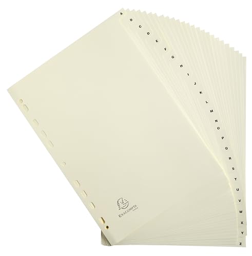 Intercalaires A4 Exacompta pour organiser les archives et documents de bureau - 3