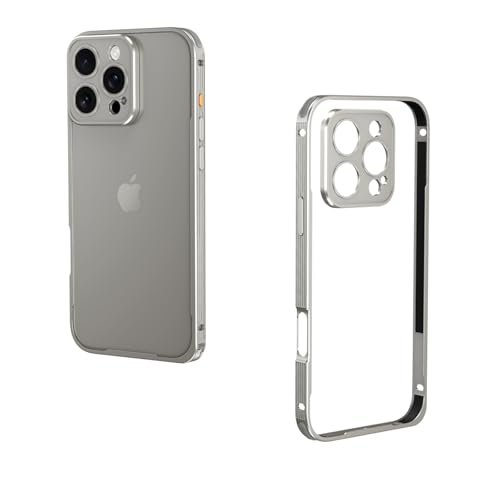 Coque iPhone 17 Air titane anti-rayure avec cadre latéral métal