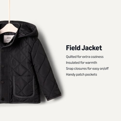 Image of Amazon Essentials x Sofia Grainge Unisex Toddlers and Babies' Hooded Insulated Midweight Field Jacket