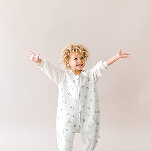 Tealbee Dreamsie Toddler Wearable Blanket With Sleeves | Baby Sleep Bag With Feet For Walkers And Walking Baby. Tog 0.8 Toddler Sleep Suit To Keep Warm (2T-3T) #TOP4