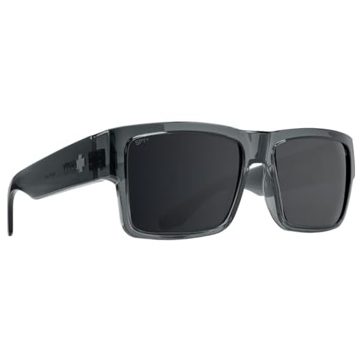 SPY Cyrus Translucent Happy Gray Gunmetal Spectra Mirror Gafas de Sol, Adultos Unisex, Multicolor (Multicolor), Talla Única