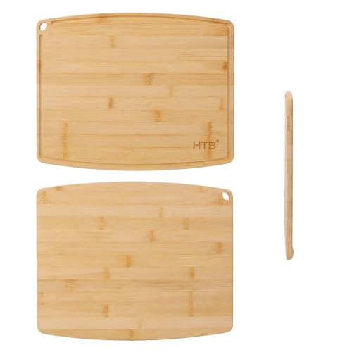 Tabla de cortar pequeña de bambú rectangular miniatura 6