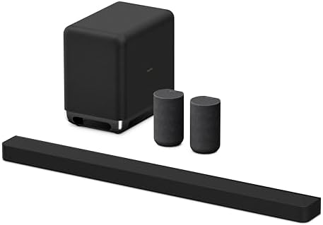 Sony BRAVIA Theater Bar 9 Sound Bar, SA-SW5 Wireless Subwoofer, a...
