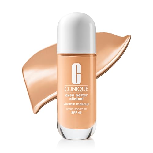 Clinique Even Better Clinical Vitamin Makeup Broad Spectrum SPF 45 With Vitamin C, Vitamin E + Vitamin B3 | Light Coverage + Vibrant Finish, Light Medium Warm 2