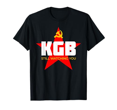 KGB sigue viendo URSS CCCP Unión Soviética Camiseta