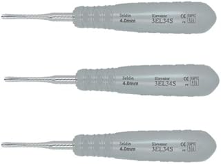 OSUNG Dental Elevator, Autoclavable handle, 3EL34S, 3 pcs