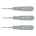 OSUNG Dental Elevator, Autoclavable handle, 3EL34S, 3 pcs