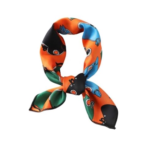 MAIRY Unisex Paisley Silk Head Scarf Cover