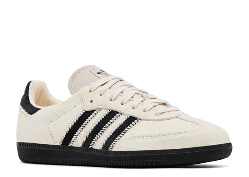 Image of adidas Originals Samba OG Womens Sneaker, Wonder White /Core Black /Alumina, Size 6.5