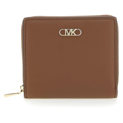 Michael Kors 32S5A8ED1L portefeuille en cuir grainé luxe marron femme