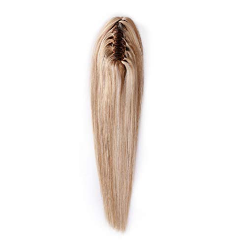 Hairro Claw Clip In Ponytails Extensions 14 Inch 105g #18P613