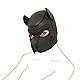 Roluck Hund Maske SM Bondage Schwarze Slave Puppy Haube Maske Sexspielzeug für Paar Sexspiel Cosplay Rollenspiel