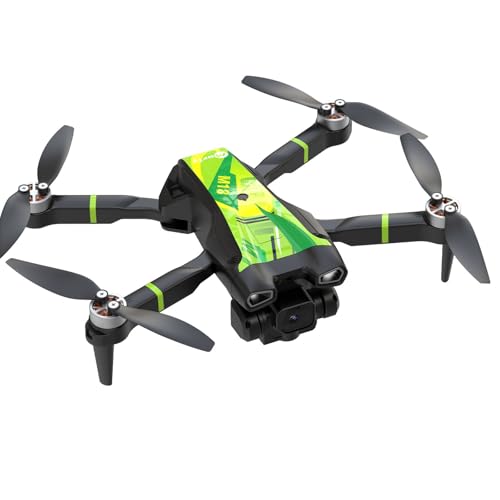 Morlyrctooy M18 Drone con fotocamera 4K motore brushless tre regolazioni di velocità resistenza al vento di livello 4