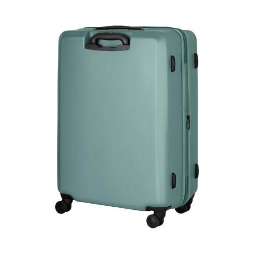 Image of WENGER, Motion, Medium Hardside Suitcase, 85 litres, Green, 653771, Swiss Designed