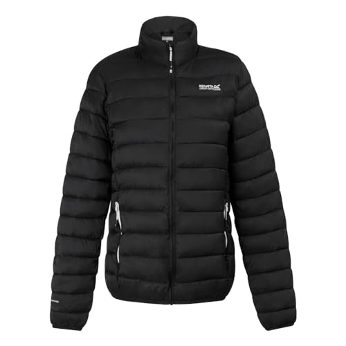Regatta Damen Regatta Women's Hillpack II Insulated Jacket Regatta Damen Hillpack II Leichter wattierter Mantel mit durchgehendem Reißverschluss, Black,