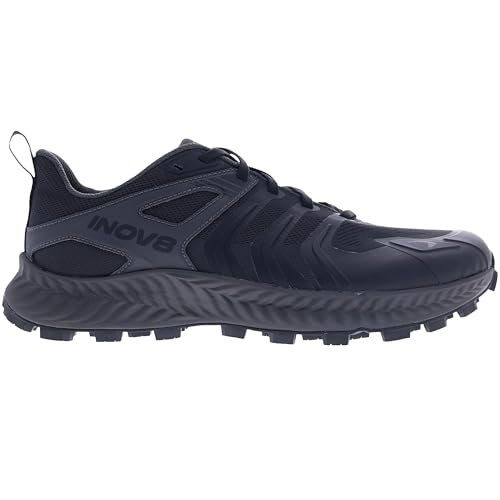 inov-8 Men's Trailtalon Sneaker, Black, 8
