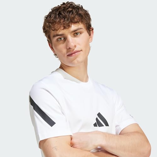 Image of adidas Men White Regular T-Shirt