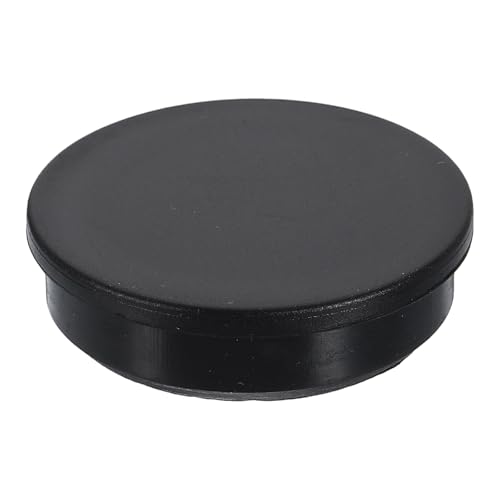 Image of uxcell Silicone Hole Plug, Waterproof Round Rubber Stoppers Bottle Seal Plugs Tube Pipe End Caps for 48mm /1.89 inch Hole for Bathtub Bottle, Black
