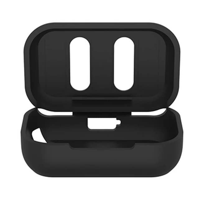 Grippie Soft Silicone Protective Cover Case Compatible with Skull Candy DIME case (Black)-image-37