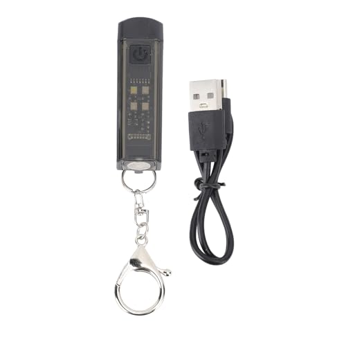 ETAINGYEUN Keychain Flashlight Portable Magnetic USB Rechargeable for Camping Hiking Fishing
