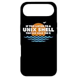 Unix Shell - Computer Science Programming Geek Nerd スマホケース iPhone Air 用