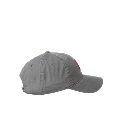 Gorra ajustable NCAA Nebraska Cornhuskers unisex carbón miniatura 5