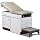 MSEC by Clinton, Family Practice Exam Table with Integrated Step Stool, Gray Base, 72